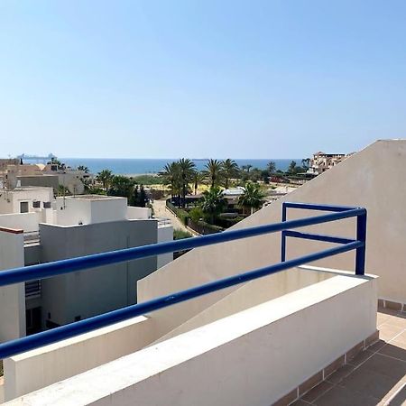 Atico Con Vistas Al Mar En Primera Linea De Playa Vera Eksteriør billede