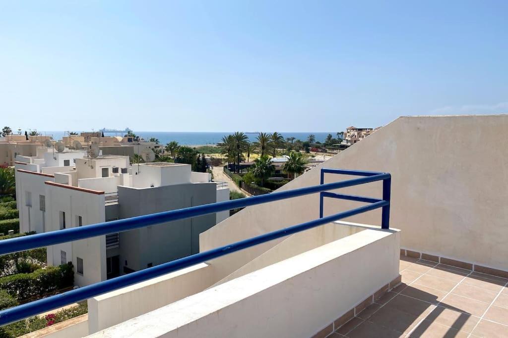Atico Con Vistas Al Mar En Primera Linea De Playa Vera Eksteriør billede