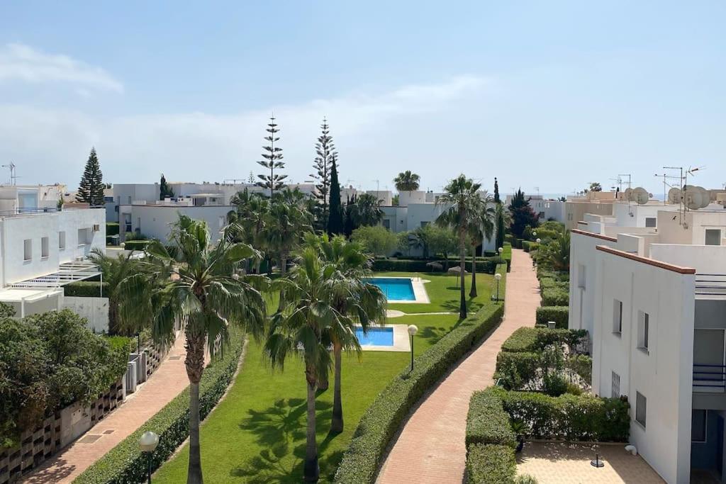 Atico Con Vistas Al Mar En Primera Linea De Playa Vera Eksteriør billede